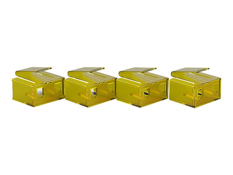 LINDY Kit dextension pour verrous RJ45 20 pièces jaune