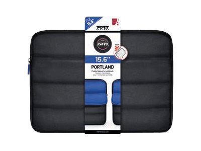PORT DESIGNS Essential Padded Laptop Sleeve For notebooks up to 13-14p Full padded structure with 7mm foam panels