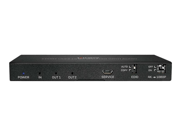 LINDY 2 Port HDMI 2.0 18G Splitter with Audio
