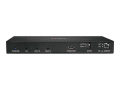 LINDY 2 Port HDMI 2.0 18G Splitter with Audio
