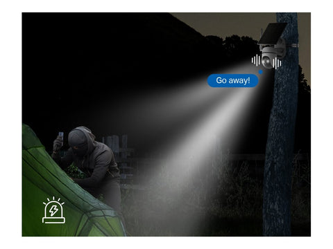 TP-LINK Solar-Powered Pan/Tilt 4G LTE Security Camera Kit