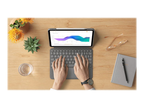 LOGITECH Combo Touch for Ipad Pro 12.9'' 5eme generation - GREY - FR