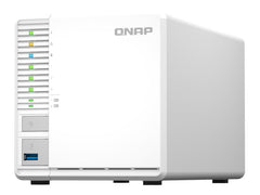 QNAP 3-Bay desktop NAS Intel Celeron N5105/N5095 quad-core 8Go onboard not expandable