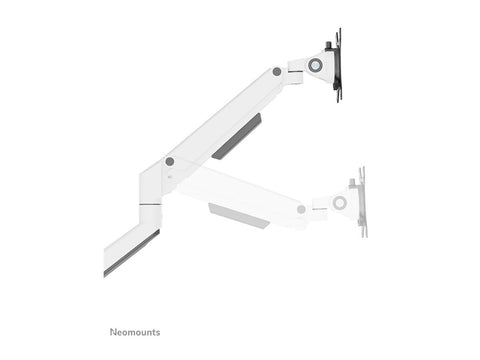NEOMOUNTS DS70-250WH2 Support décran à fixer 17-32p - ressort à gaz - Topfix - arrêt 180