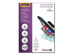 FELLOWES IL POCH BRILLANTES A5 80 MIC X 25