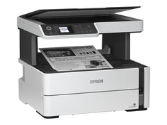 EPSON EcoTank ET-M2170 MFP Mono inkjet refillable A4 20ppm Print 250sheets USB LAN Wi-Fi White