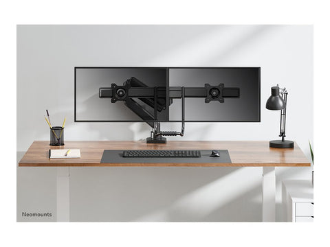 NEOMOUNTS DS75-450BL2 Support décran à fixer 17-32p - ressort à gaz - Topfix - arrêt 180