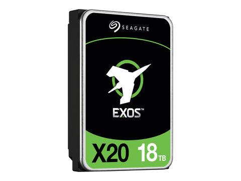 SEAGATE Exos X20 18To HDD SAS 12Gb/s 7200RPM 256Mo cache 3.5p 24x7 512e/4KN Standard