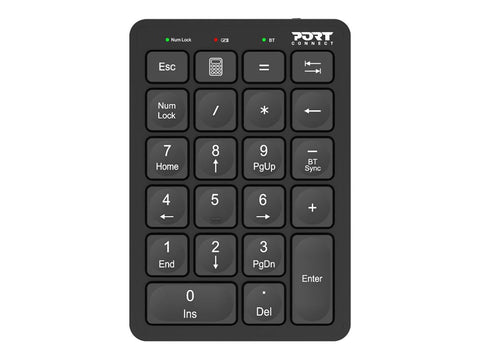 PORT DESIGNS Numeric Keypad Bluetooth Rechargeable