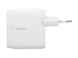 BELKIN BOOST CHARGE 24w USB-A Dual Wall Charger w/ 1m A-C White