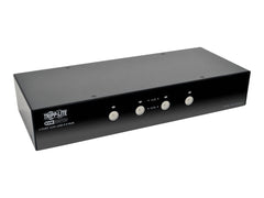EATON TRIPPLITE 4-Port DisplayPort KVM Switch with Audio Cables and USB 3.0 SuperSpeed Hub