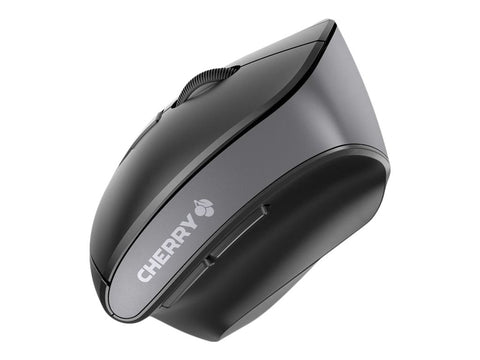CHERRY MW 4500 LEFT Souris sans fil optique 600/900/1200 dpi 6 boutons inclinaison 45° pour gaucherse 45 degrés -USB noire – Gaucher
