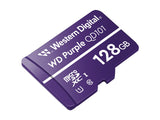 WD Purple 128Go Surveillance microSD XC Class - 10 UHS 1