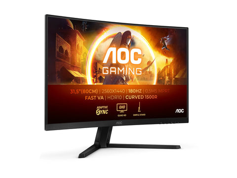 AOC CQ32G4VE 31.5p Curved 2560x1440 0.5ms HDMI DP Black/Grey