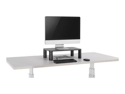 TNB Monitor Riser With Modular Riser Solid Particle Board And Moisture Resistance Heavy-Duty 20Kg Adjustable Height