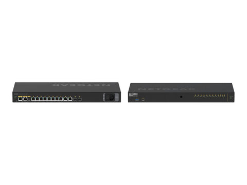 NETGEAR 12-Port AV Line M4250-10G2XF-PoE+ 8x1G PoE+ 240W 2x1G 2xSFP+ Managed Switch