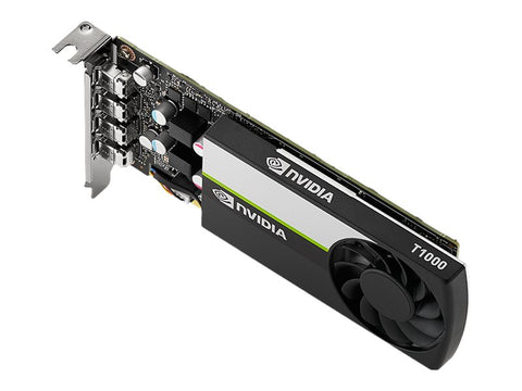 PNY NVIDIA T1000 8Go LowProfile OEM version 4xMini DP 1.4