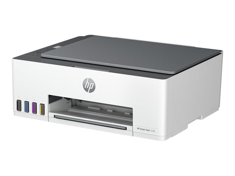 HP Smart Tank 5105 All-in-One MFP colour inkjet refillable A4 10ppm Copy 12ppm Print 100sheets USB Wi-Fi Bluetooth basalt
