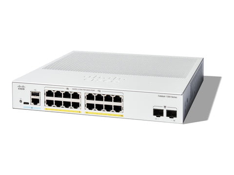 CISCO Catalyst 1300 16-port GE PoE 2x1G SFP
