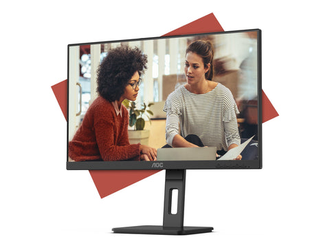 AOC 27E3QAF Écran LED - 27" - 1920 x 1080 Full HD (1080p) @ 75 Hz - IPS - 1000:1 - 4 ms - HDMI, VGA, DisplayPort - haut-parleurs