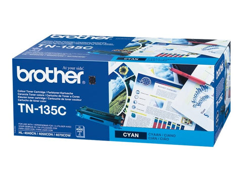 BROTHER TN-135 cartouche de toner cyan haute capacité 4.000 pages pack de 1