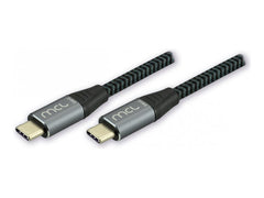 MCL Câble Type C USB 3.2 mâle / mâle tressé Gen 2 20Gb 60W 3A - 2m