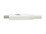 EATON TRIPPLITE series USB4 40Gbps Cable M/M USB-C 8K 60Hz 240W PD Charging White 1m 3.3ft.