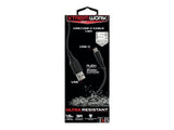 TNB XTREMWORK USB/USB-C 1.5m Cable Black/Grey