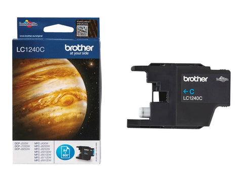 BROTHER LC-1240 cartouche d encre cyan haute capacité 600 pages pack de 1