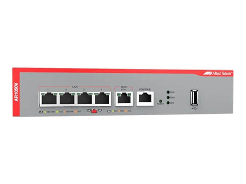 ALLIED VPN Access Router 1x GE WAN ports 4x 10/100/1000 LAN ports USB port for external memory