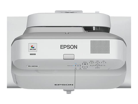 EPSON EB-685Wi 3LCD WXGA interactive ultra short throw projector 1280x800 16:10 3500 lumen 16W speaker