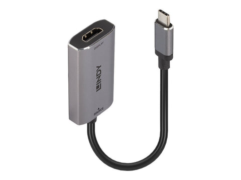 LINDY USB Type C to HDMI 8K Converter Connect an 8K HDMI display to your computers USB Type C port