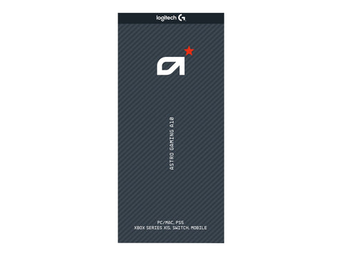 LOGITECH Astro Gaming A10 Gen 2 Headset full size wired 3.5 mm jack white/XB