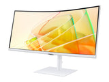 SAMSUNG S34C650T 34p 21:9 Curved 1000R 3440x1440 VA-LED 100Hz HDR10 DP/HDMI/TBT4 90Watt LAN White HAS Speaker VESA HDMI/DP/USB-C