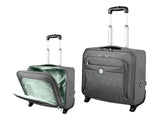 PORT DESIGNS Eco Trolley Made from Recycled Materials Mono Compartment Clamshell Trolley Padded 15.6p Laptop Compartment