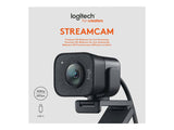 LOGITECH StreamCam Live streaming camera colour 1920 x 1080 1080p audio USB-C 3.1 Gen 1 MJPEG YUY2