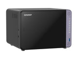 QNAP TS-632X-4G 6-bay NAS AL524 2.0GHz Quad Core 4Go DDR4 SODIMM Max. 16Go 2x10GbE SFP+