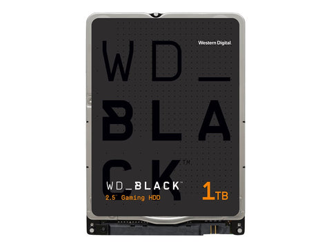 WD Mobile Black 1To HDD 7200rpm sATA serial ATA 6Gb/s 64Mo cache 2.5p RoHS compliant intern Bulk