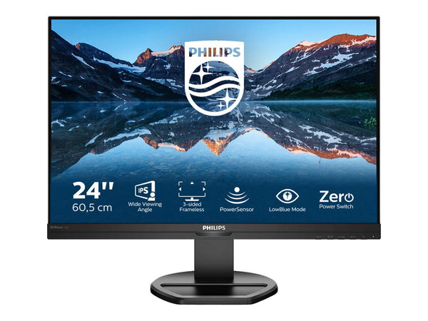 PHILIPS 240B9/00 24p IPS WLED WUXGA 1920x1200 16:10 1000:1 300cd/m2 4ms GtG DVI/HDMI/DP Low Blue Mode