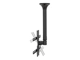 NEOMOUNTS FPMA-C400BLACK Support de plafond pour écran de 32-60p - h 64-104 cm