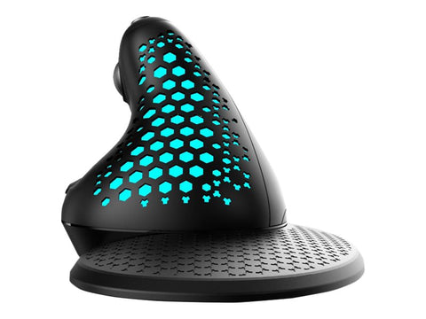 URBAN FACTORY ERGO PRO MAX Wireless Right Hand Mouse 2.4GHZ Bluetooth 5.0 Rechargeable 4000DPI Handrest