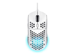 TRUST Souris gaming filaire HELOX ultra légére - Blanche