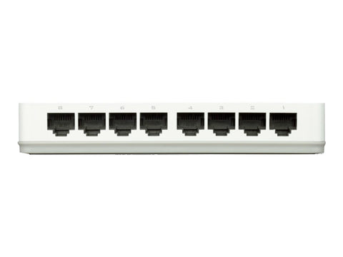 D-LINK Mini switch 8 Ports 10/100Mbps format de bureau - D-Link GREEN