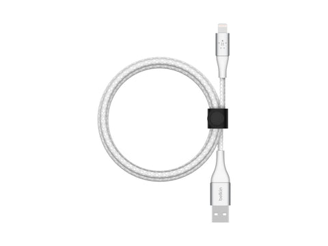 BELKIN BOOST CHARGE USB-A to Lightning Cable Braided 2M White