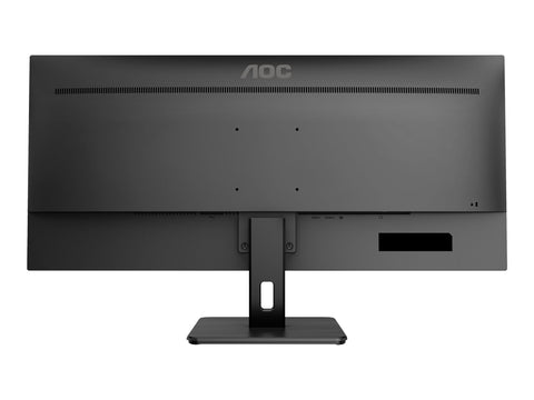 AOC U34E2M  Écran LED - 34" - 3440 x 1440 WQHD @ 100 Hz - VA - 300 cd/m² - 4000:1 - 4 ms - 2xHDMI, DisplayPort - noir