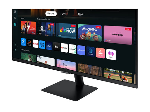 SAMSUNG LS32DM700UUXEN  écran SMART - 32" - 3840 x 2160 4K @ 60 Hz - VA - 300 cd/m² - 3000:1 - HDR10 - 4 ms - HDMI, USB-C - HP