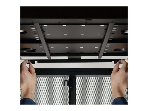 EATON TRIPPLITE 42U SmartRack Extra-Deep Server Rack 48p 1219mm Depth Doors & Side Panels Included