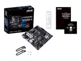 ASUS PRIME B550M-A mATX MB dual M.2 PCIe 4.0 1Gb Ethernet HDMI/D-Sub/DVI SATA 6Gbps USB3.2 Gen 2 Type-A