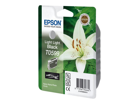 EPSON 5LB T0599 ink cartridge light light black standard capacity 13ml 1-pack blister without alarm