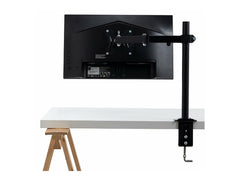 LINDY Single Display Bracket w/ Pole & Desk Clamp